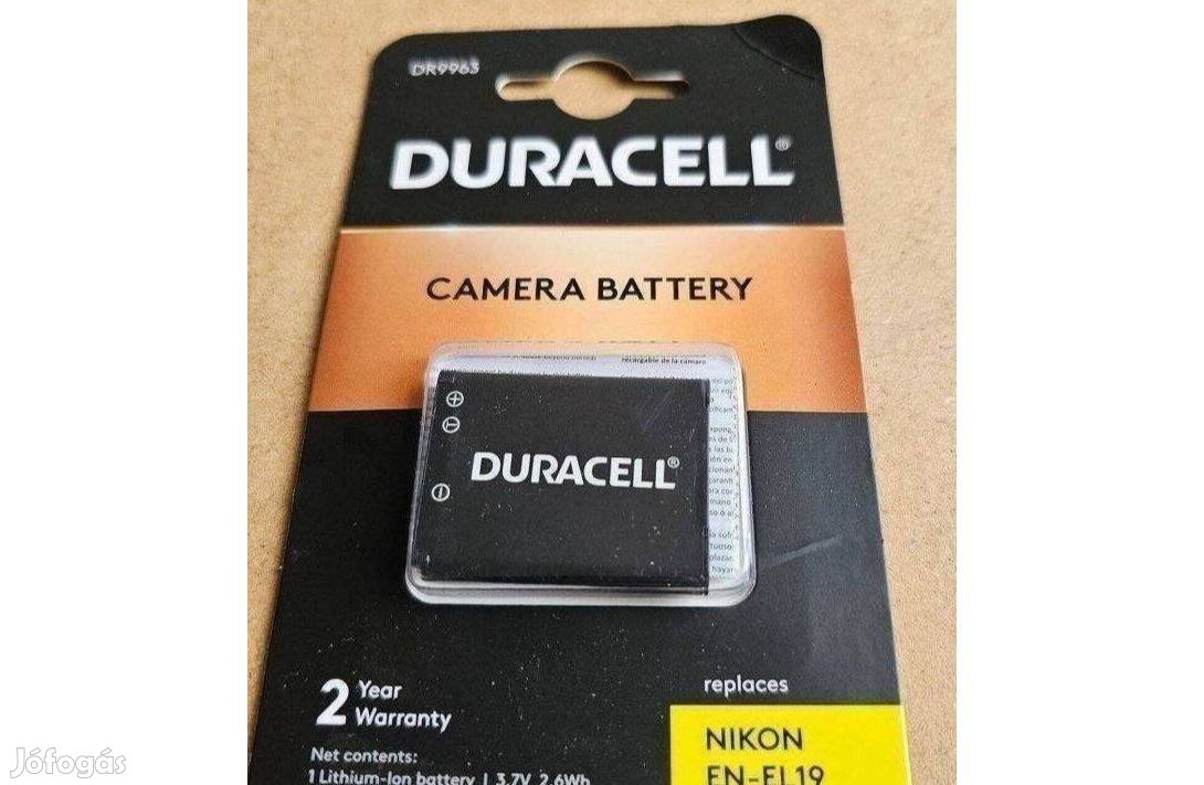 Duracell DR9963 (EN-EL19) akkumulátor Nikon kamerákhoz 700mAh új gyári