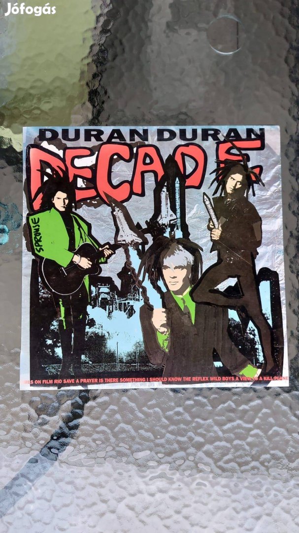 Duran Duran Decade bakelit, LP *ritkaság*