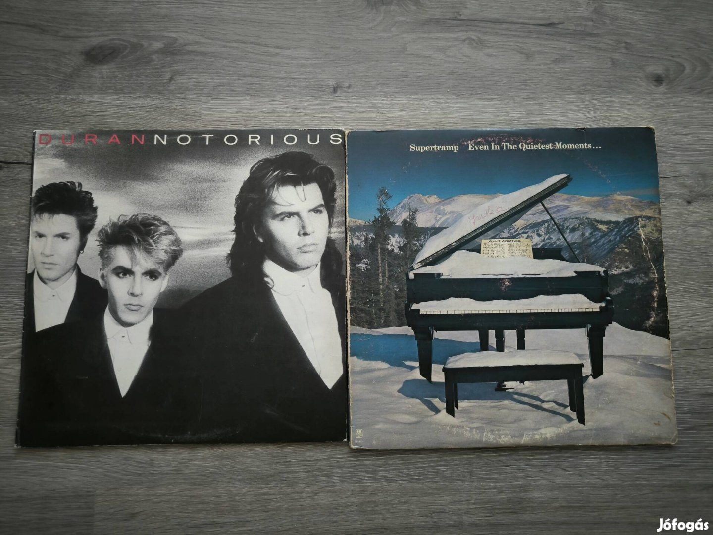 Duran Duran, A-ha, Supertramp, Mike Oldfield bakelit vinyl LP