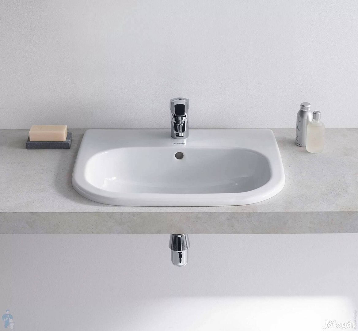 Duravit D-Code 54x43 cm beépíthető mosdó 033754  új