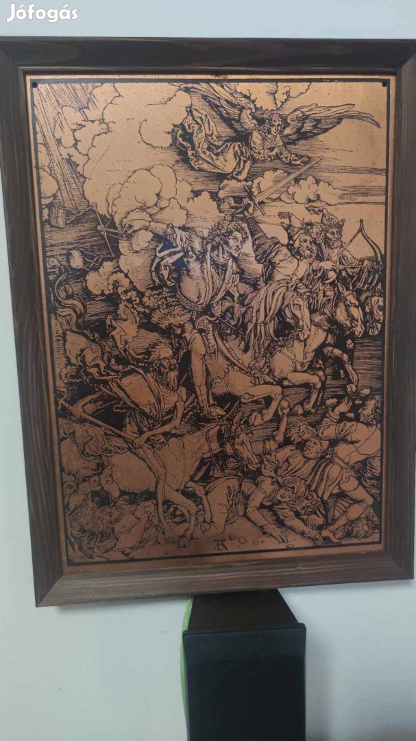 Dürer Apokalipszis - rézkarc keretben