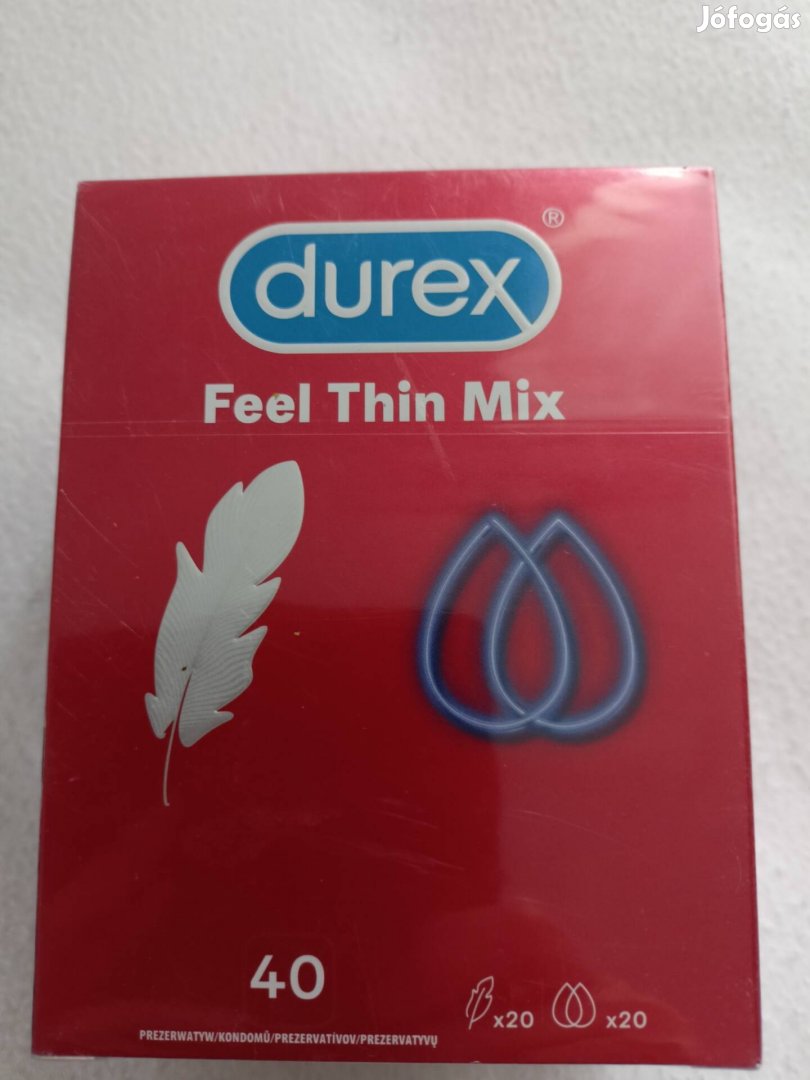Durex feel thin mix óvszer 