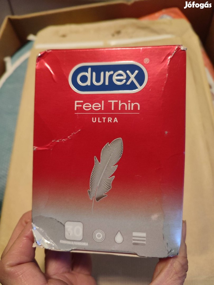 Durex feel thin ultra óvszer 30 db