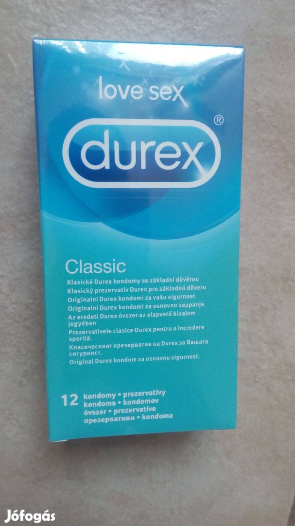 Durex óvszer 12 db eladó Nyíregyházán