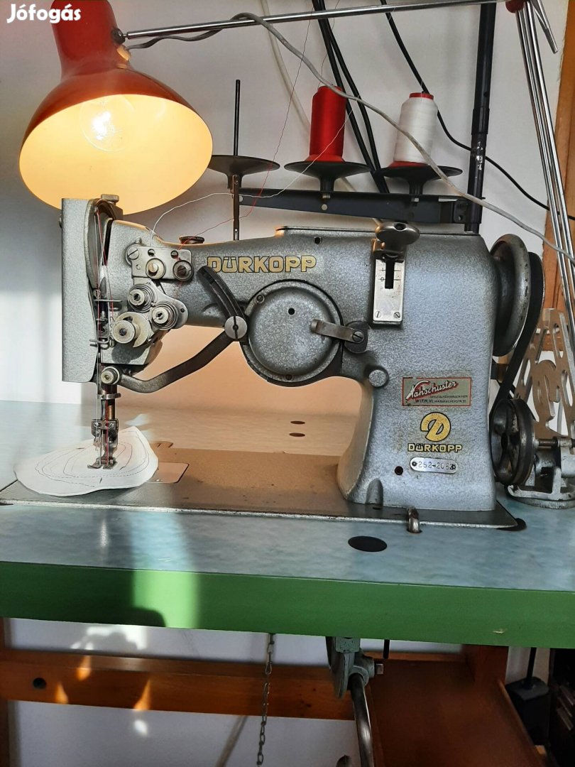 Dürkopp 252-206Z típusú ipari hímző varrógép Segesden eladó. 