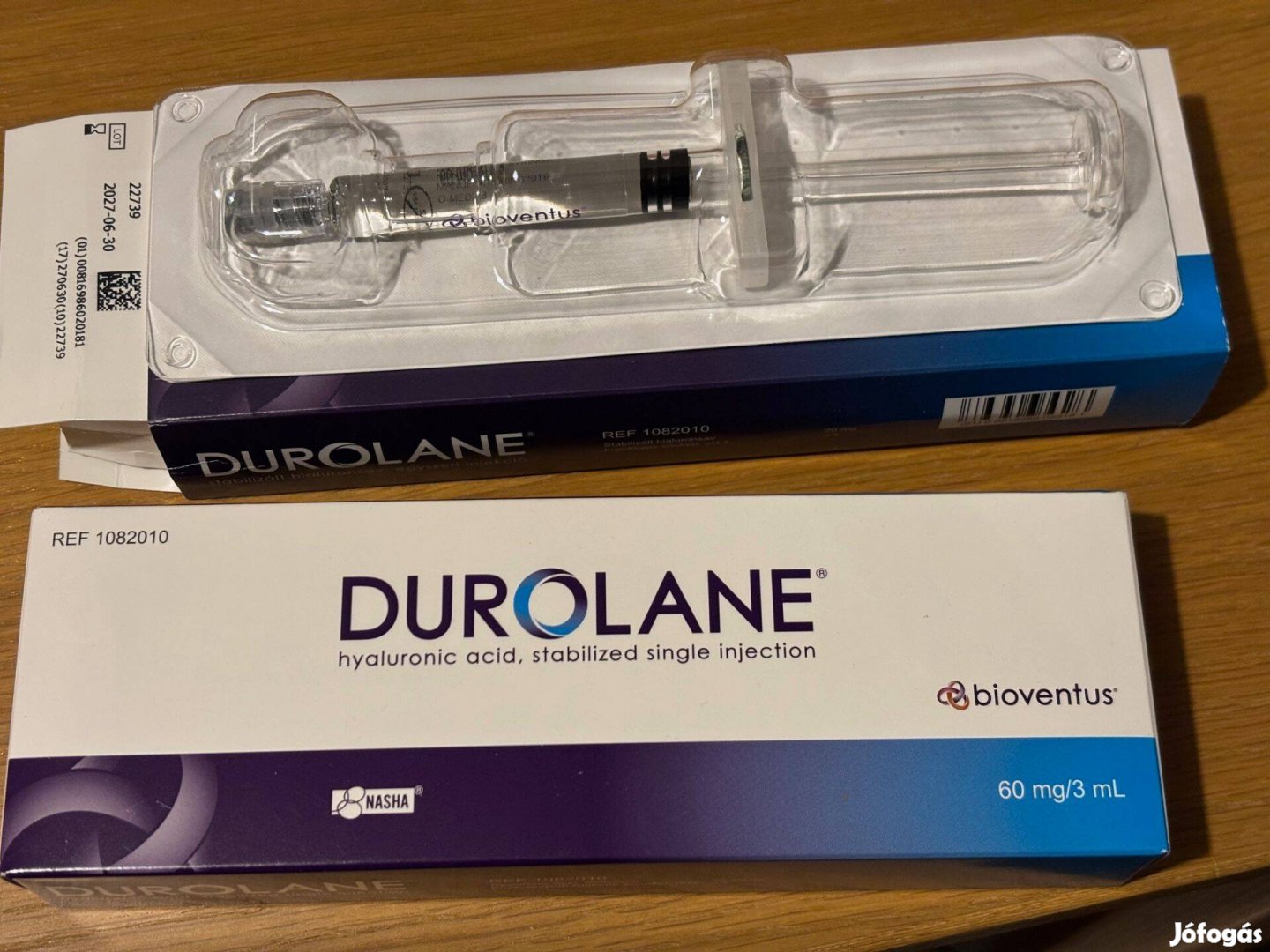 Durolane hyaluronsavas injekció 2db 60mg3ml
