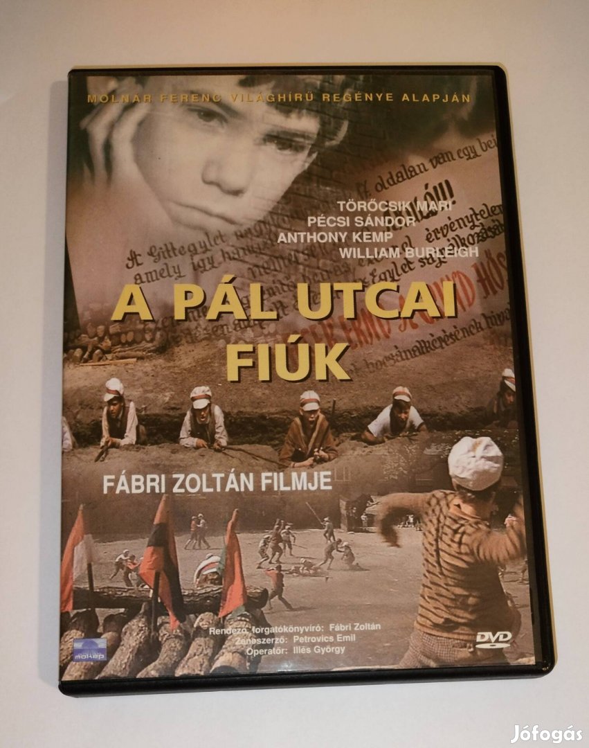 Dvd A Pál utcai fiúk Fábri Zoltán 