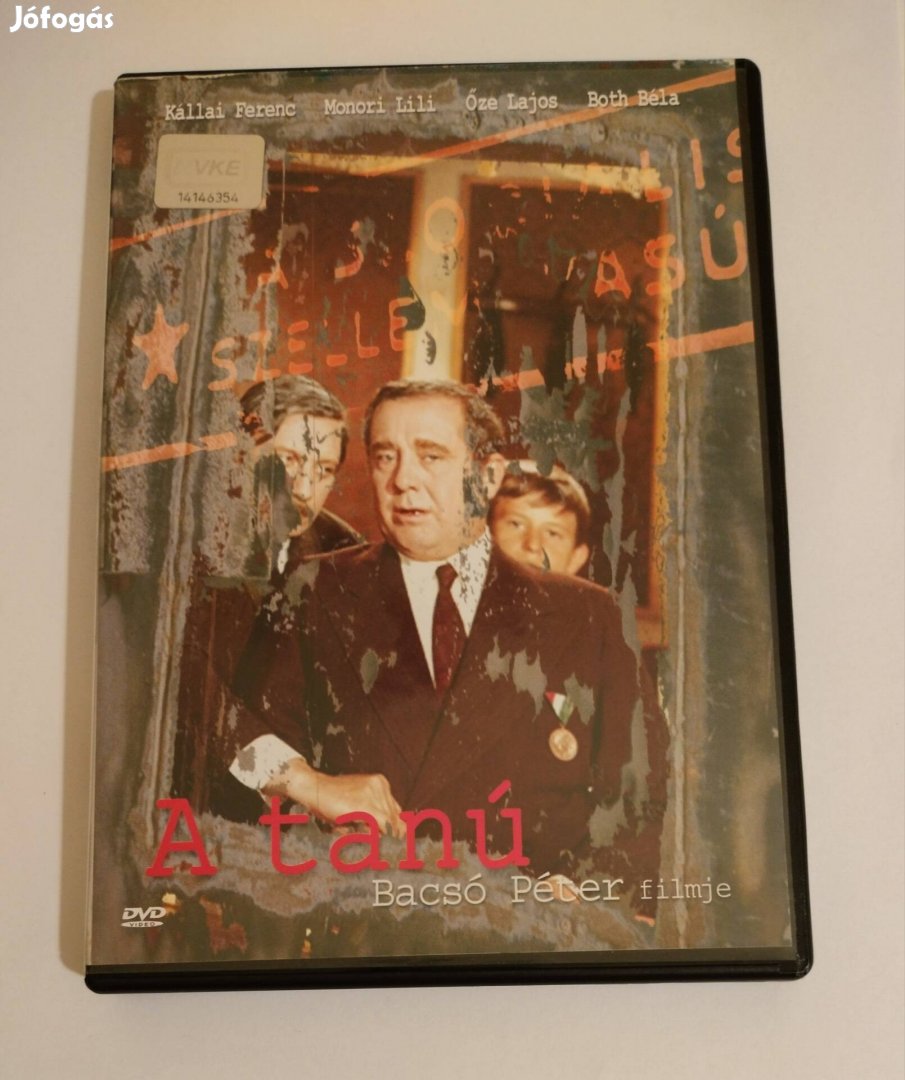 Dvd A tanú Kállai Ferenc Bacsó Péter Őze Lajos 