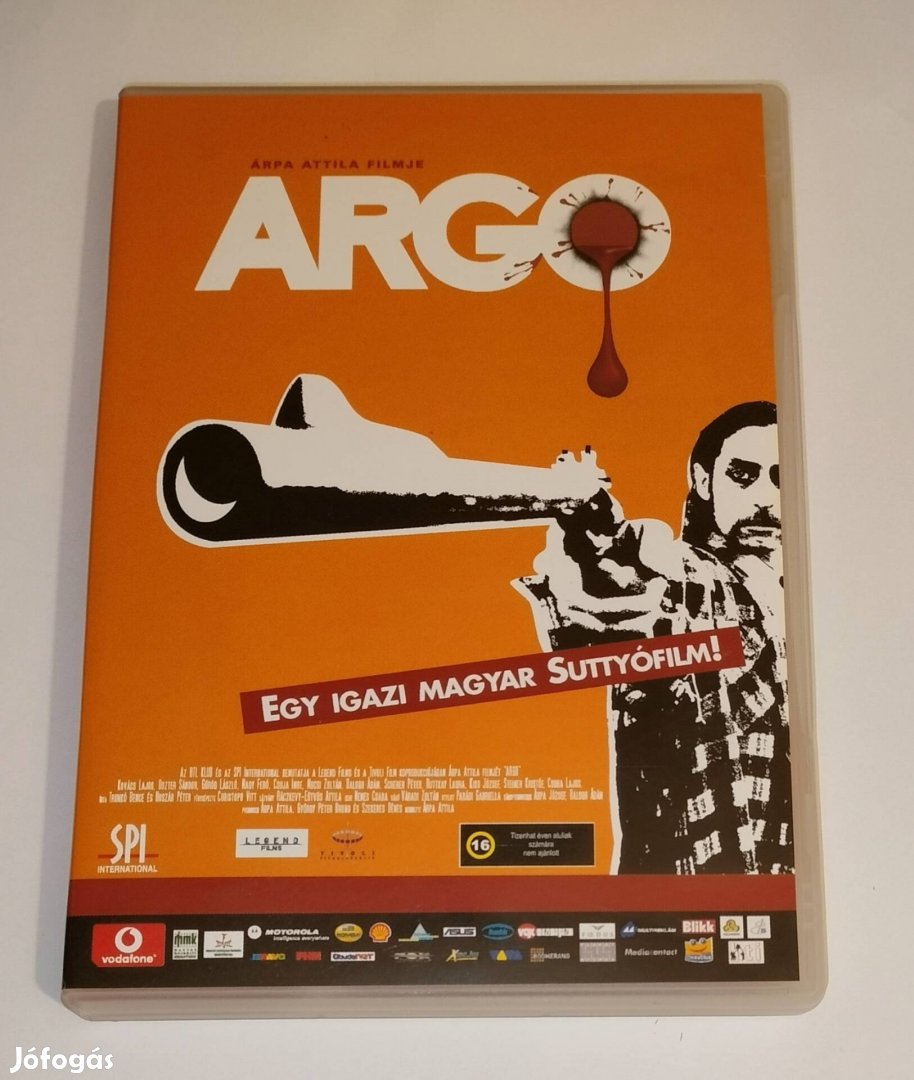 Dvd Árpa Attila Argo suttyófilm