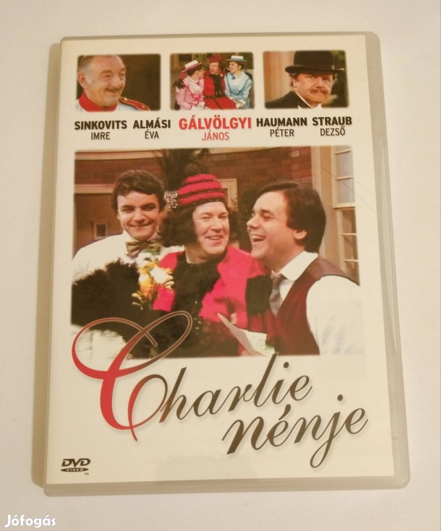 Dvd Charlie nénje Gálvölgyi János Sinkovits Imre 