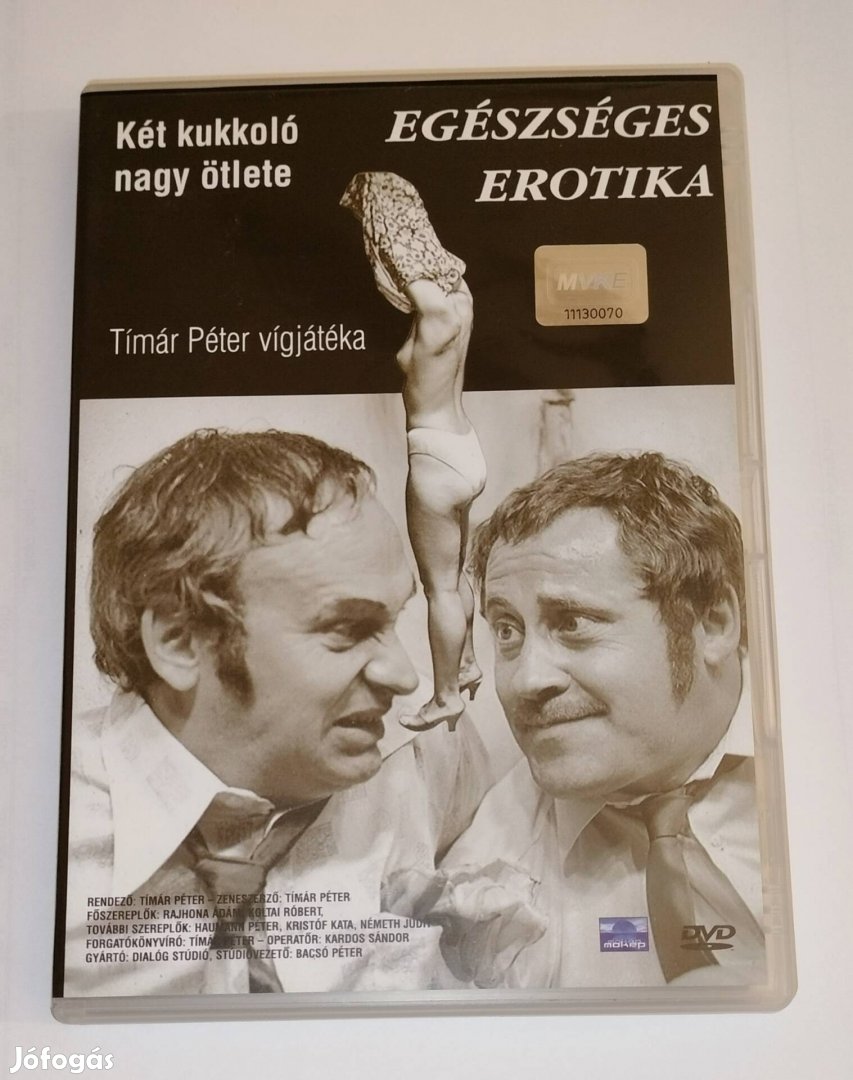 Dvd Egészséges erotika Tímár Péter 