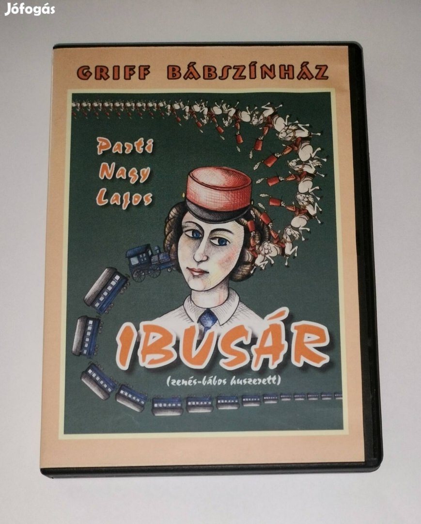 Dvd Griff Bábszínház Parti Nagy Lajos Ibusár magán kiadás 