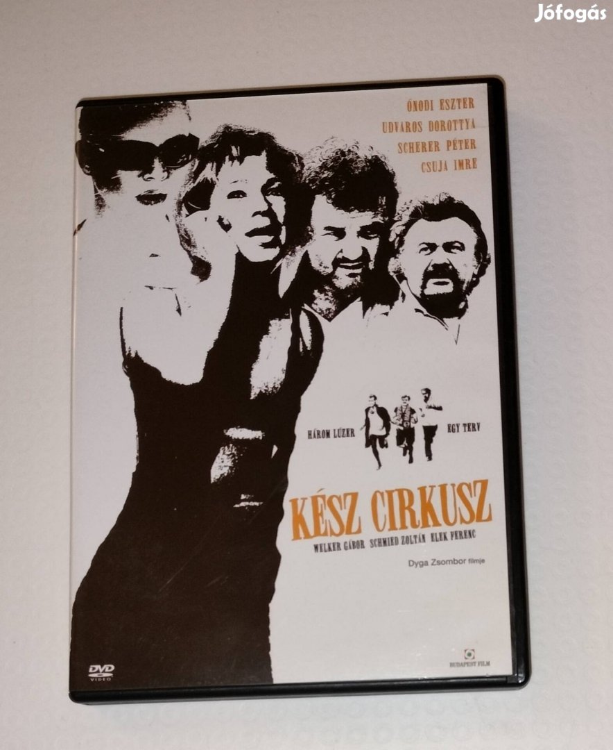 Dvd Kész cirkusz Ónodi, Udvaros, Scherer, Csuja