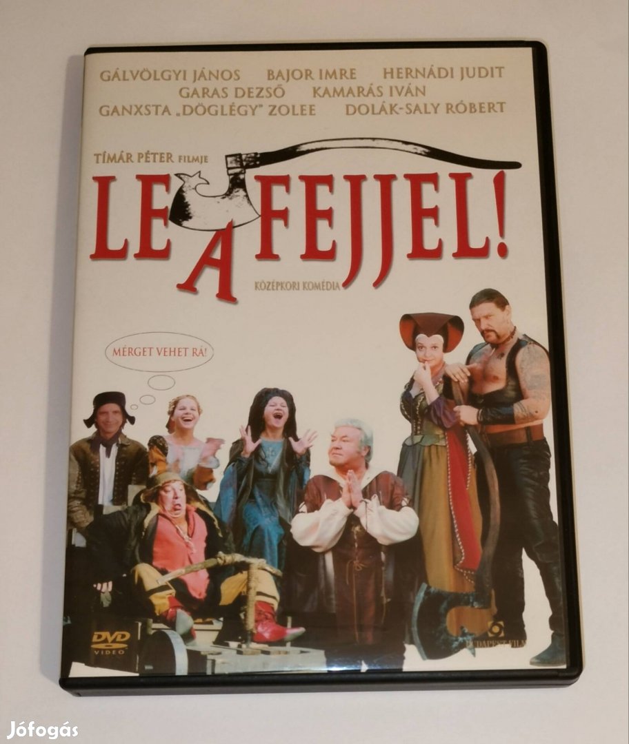 Dvd Le a fejjel középkori komédia