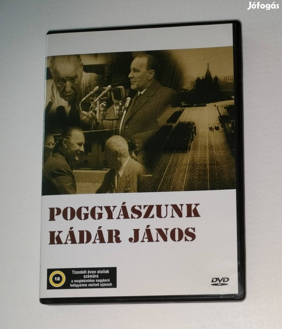 Dvd Poggyászunk Kádár János dokumentum film 