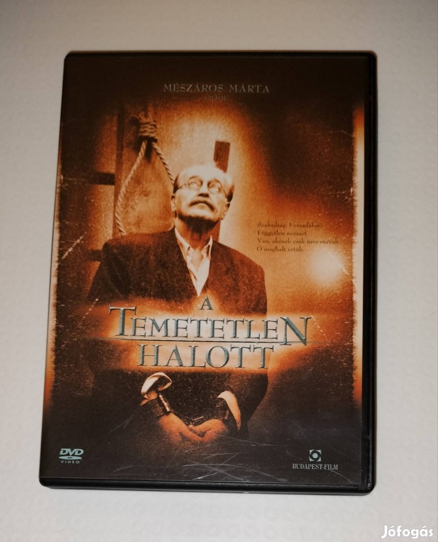 Dvd Temetetlen halott Mészáros Márta