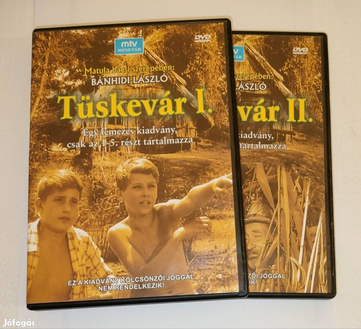 Dvd Tüskevár 1-2 teljes sorozat 