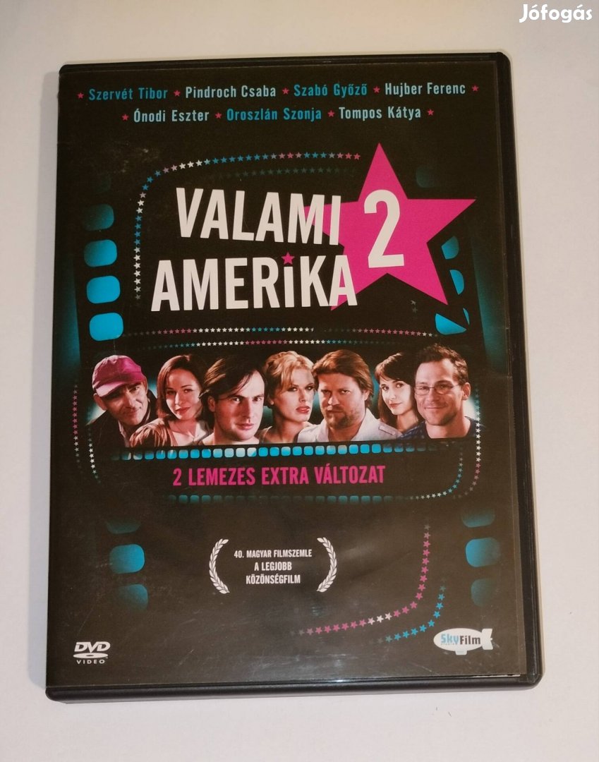 Dvd Valami Amerika 1 - 2 , összesen 4 lemez, dupla lemezes változat 