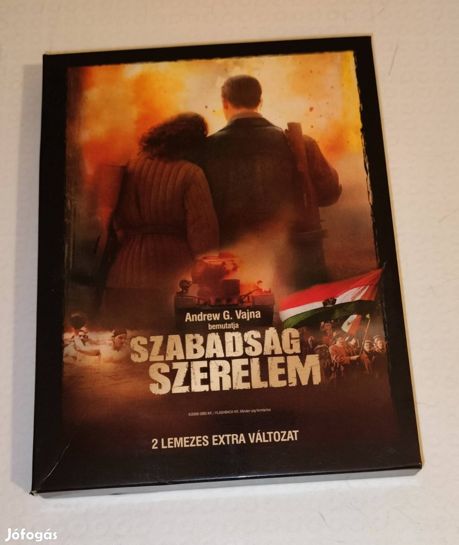 Dvd díszdoboz Szabadság szerelem 2 lemez Vajna 1956