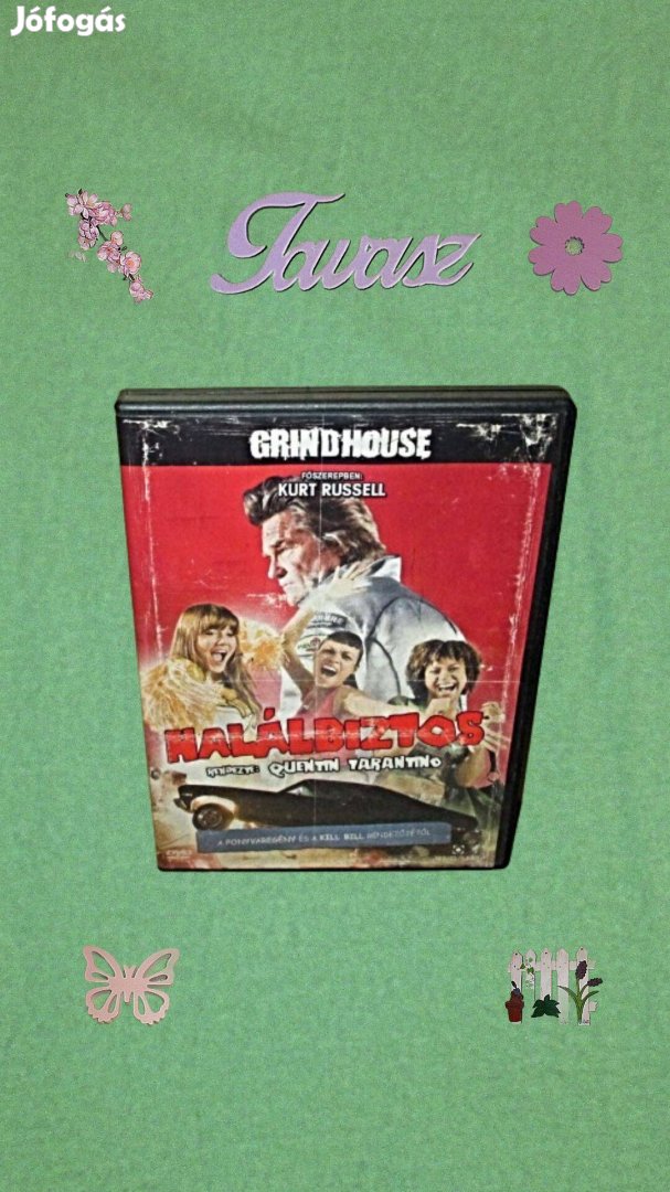 Dvd film grindhouse halálbiztos