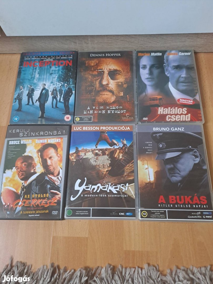 Dvd filmek eladó