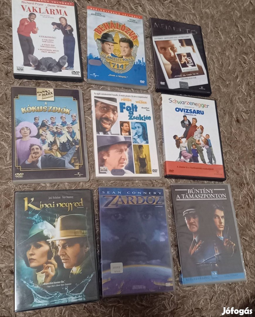 Dvd filmek gyűjteménye - 2990ftdb