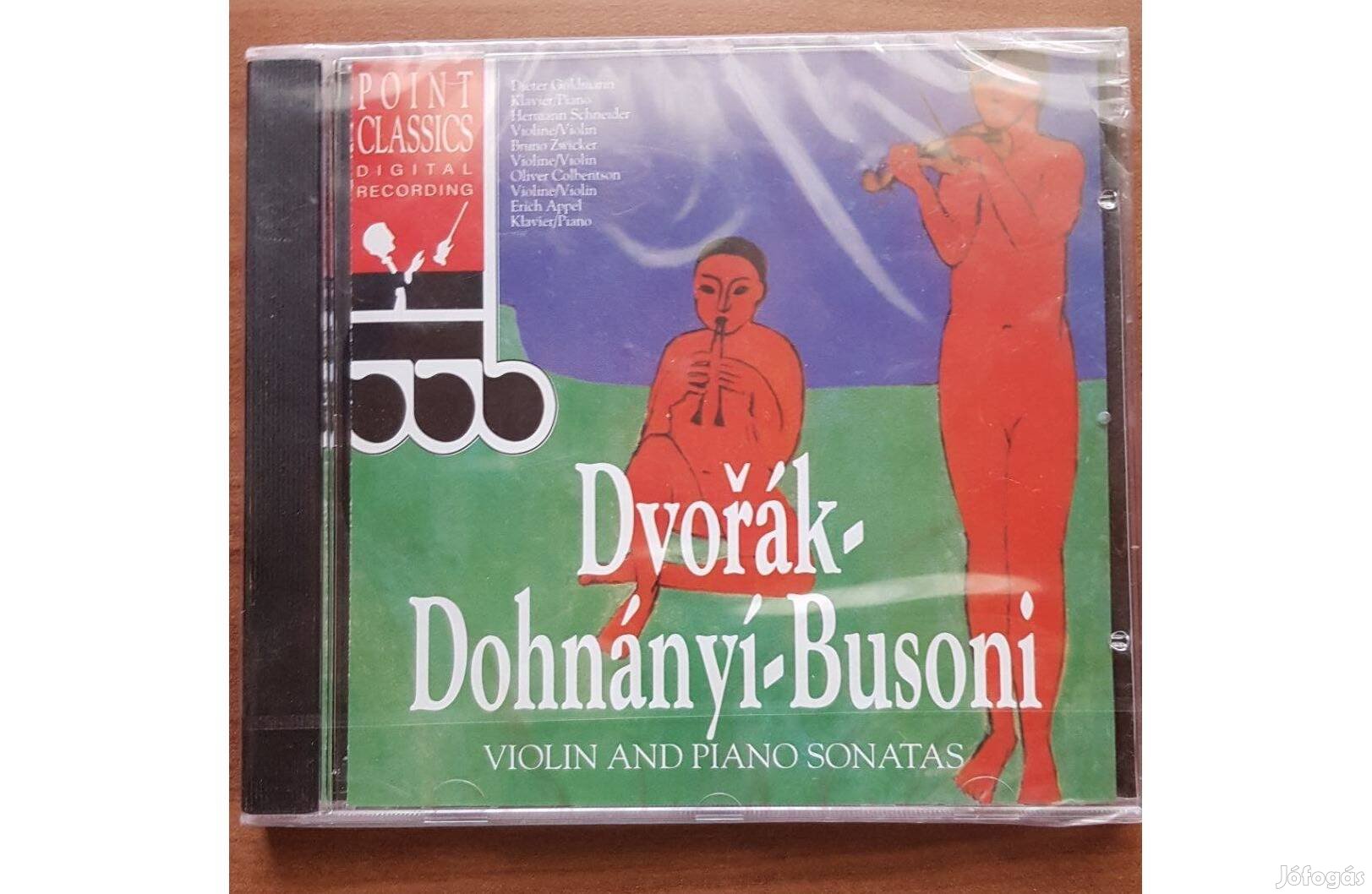 Dvorak - Dohnanyi - Busoni / Violin And Piano Sonatas (Bontatlan CD)