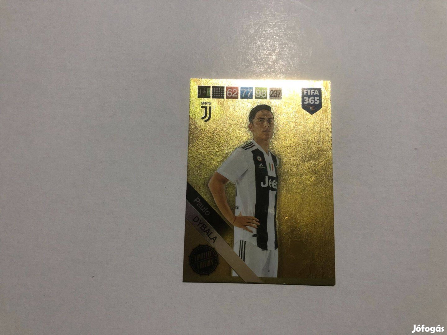 Dybala limited 2019 focis kártya