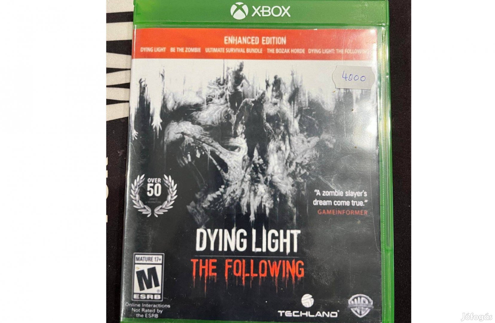 Dying Light The Following Enhanced Edition Xbox One játék