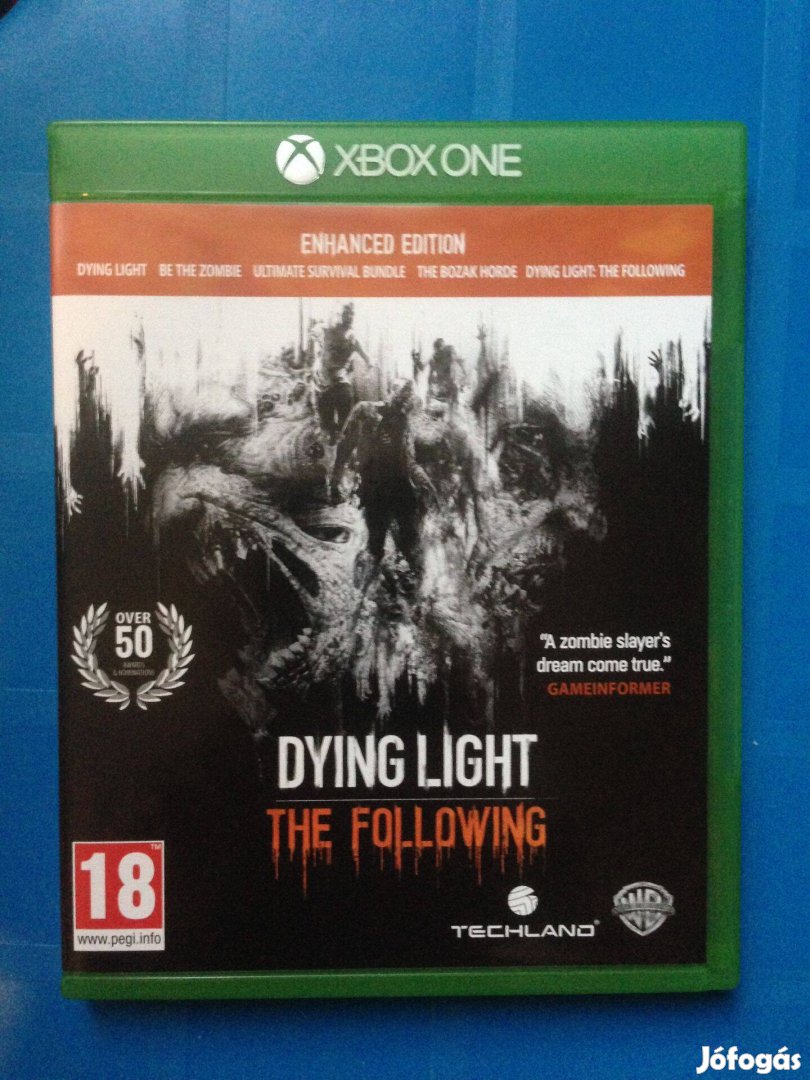 Dying Light The Following Enhanced Edition xbox one-series x játék,el