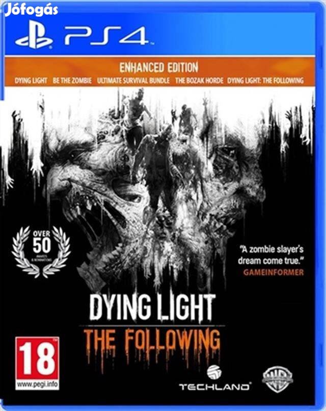 Dying Light The Following Playstation 4 játék