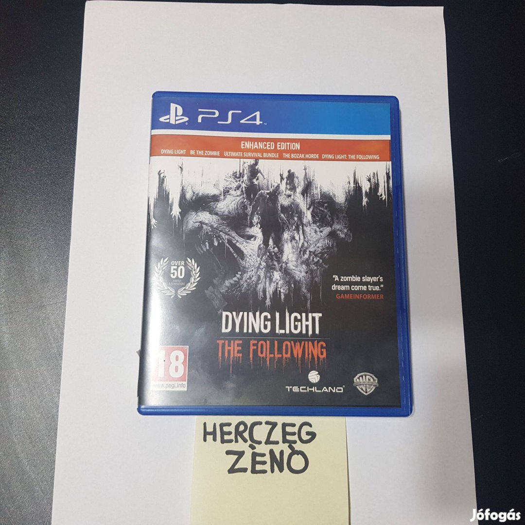 Dying Light The Following ps4