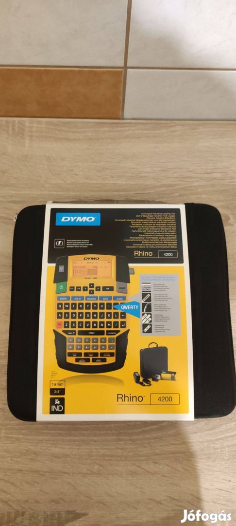 Dymo Rhino 4200 címkenyomtató készlet (1852994) +ajándék cimkék