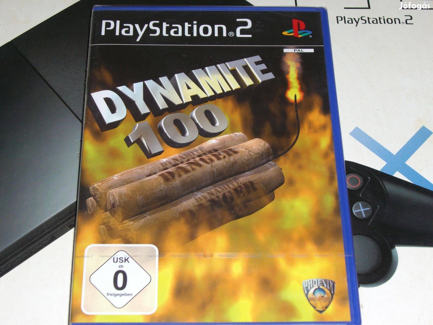 Dynamite 100 Új Bontatlan Ps2 eredeti lemez eladó