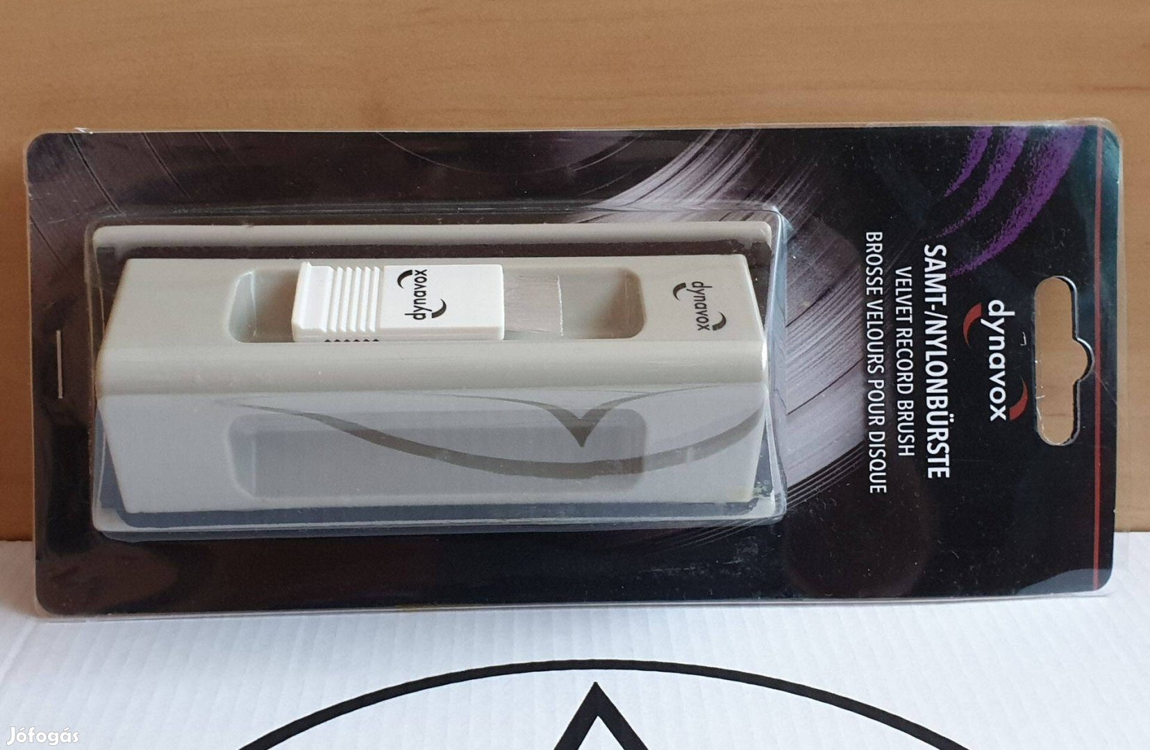 Dynavox bársony lemeztisztító párna bakelit vinyl