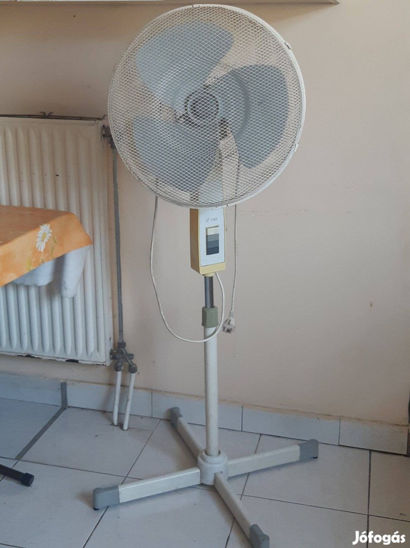 Dyras TS-216S álló ventilátor 3 sebességes 46cm kosár működő