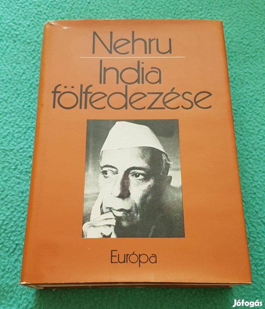 Dzsaváharlál Nehru: India fölfedezése könyv (Európa Könyvkiadó)