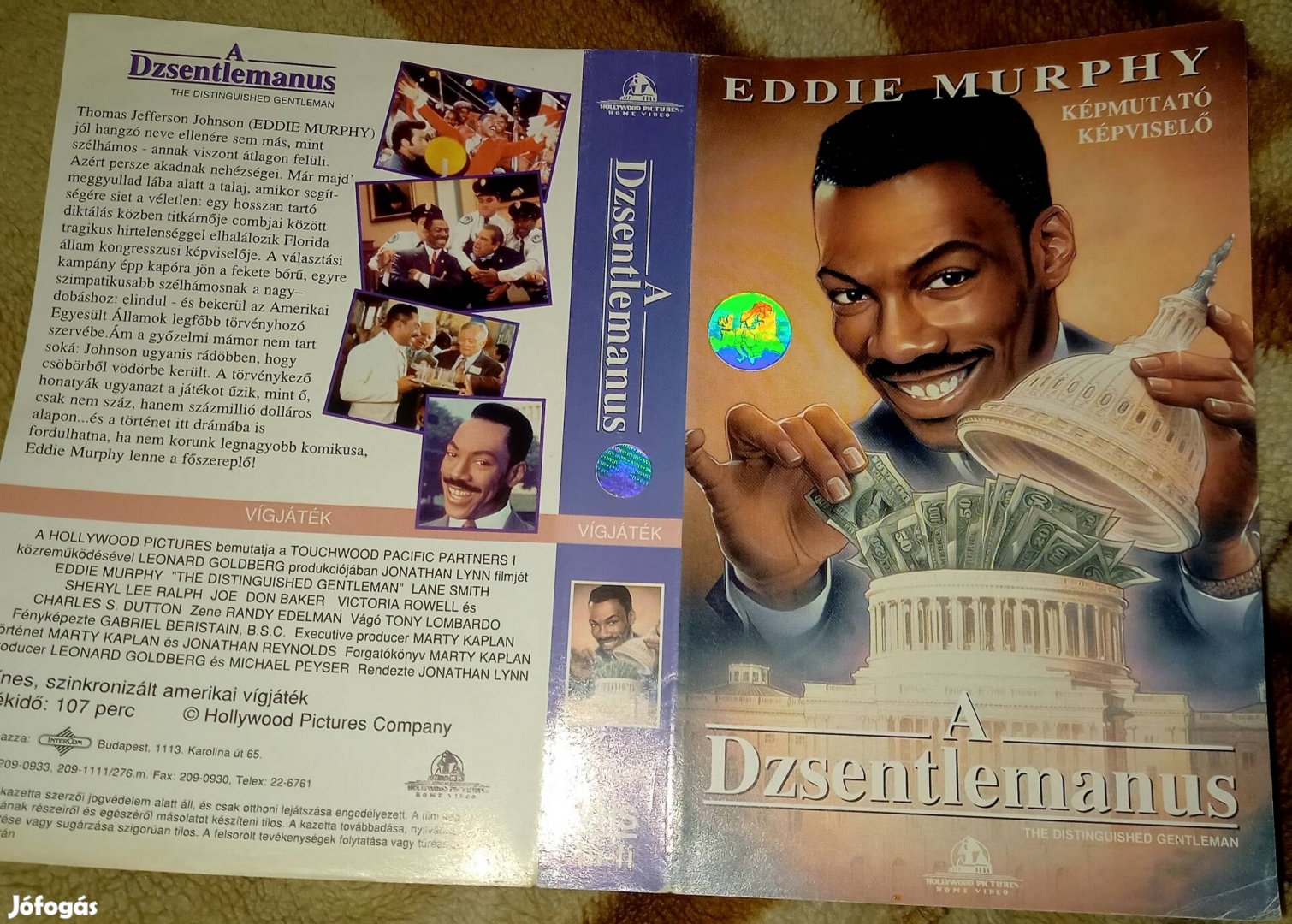 Dzsentlemanus - vígjáték vhs - Eddie Murphy