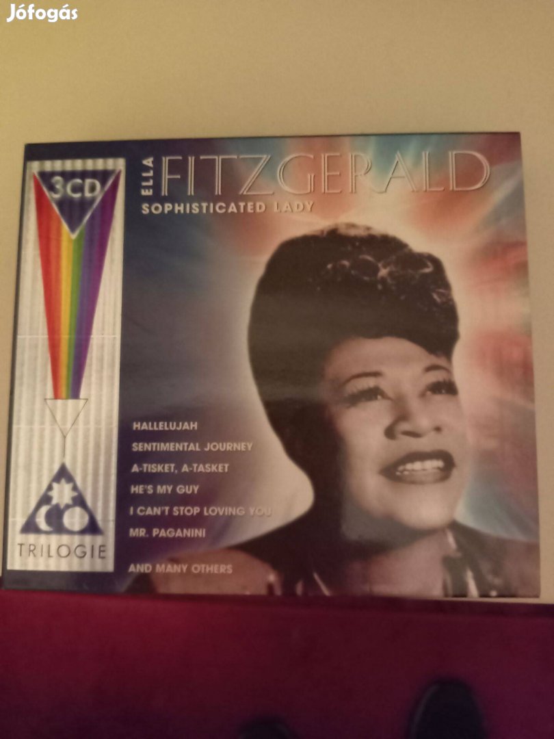 Dzsessz, Ella Fitzerard,Maria Callas, Edith Piaf cd