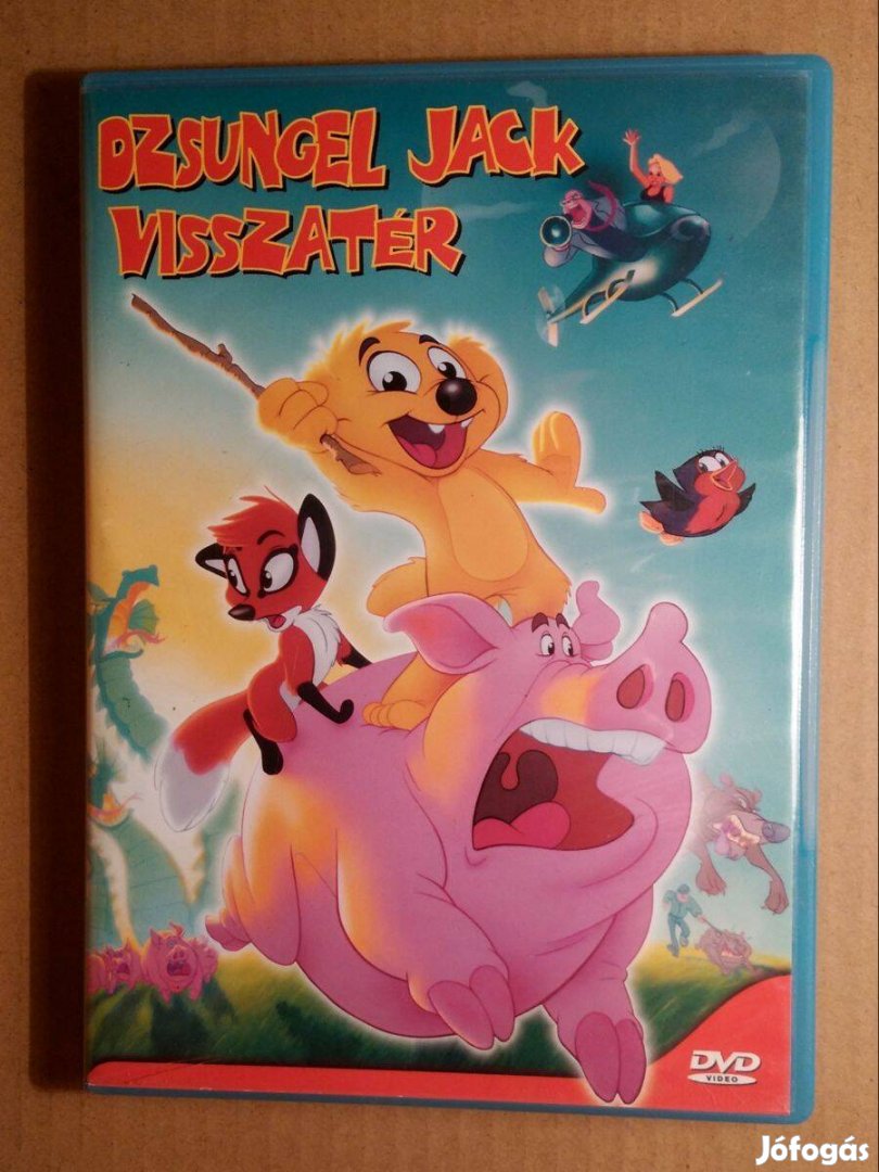 Dzsungel Jack Visszatér DVD (1996) 2006 (jogtiszta)