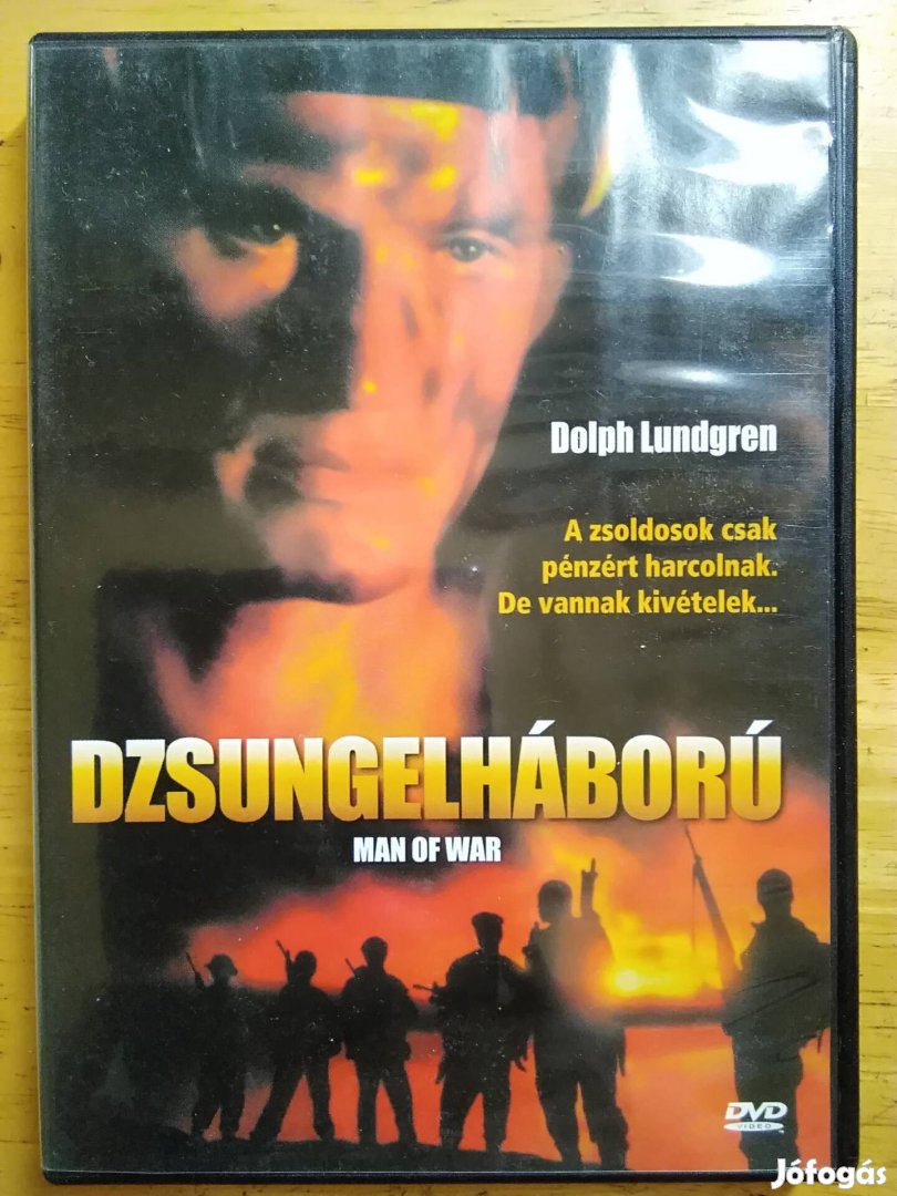 Dzsungelháború dvd Dolph Lundgren 