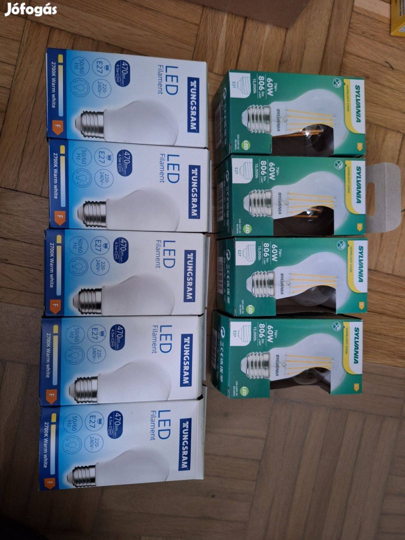 E27 LED izzók