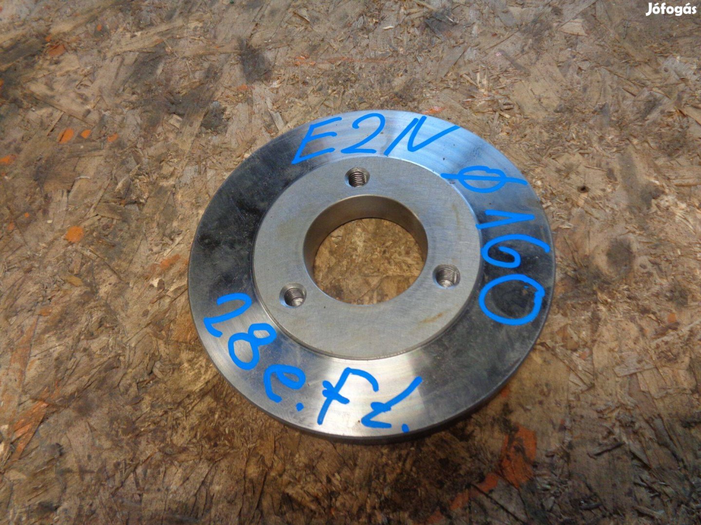 E2n eszterga tokmánytárcsa 160-as esztergatokmány tárcsa