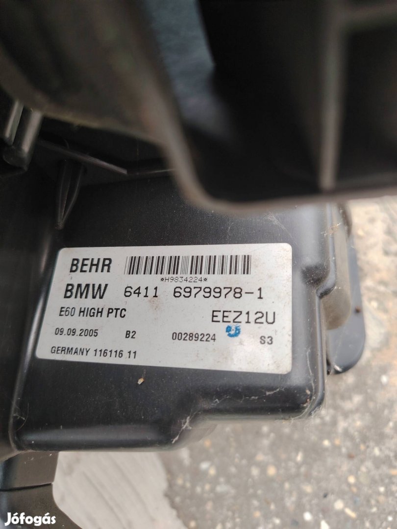 E61 hűtő-futó box komplet
