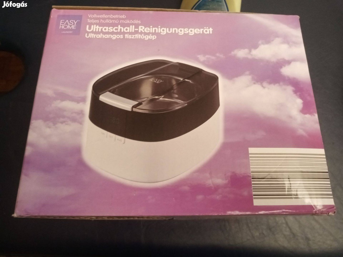 EASY Home UC21 Ultrahangos tisztító, ékszertisztító 15000ft