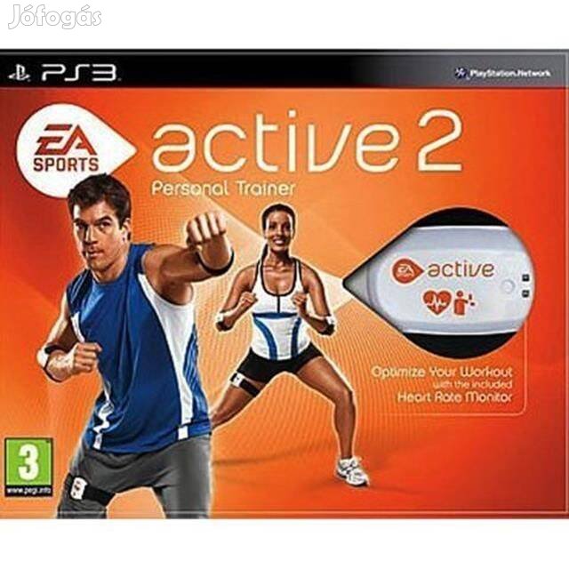 EA Sports Active 2 + Heart Rate Monitor Playstation 3 játék