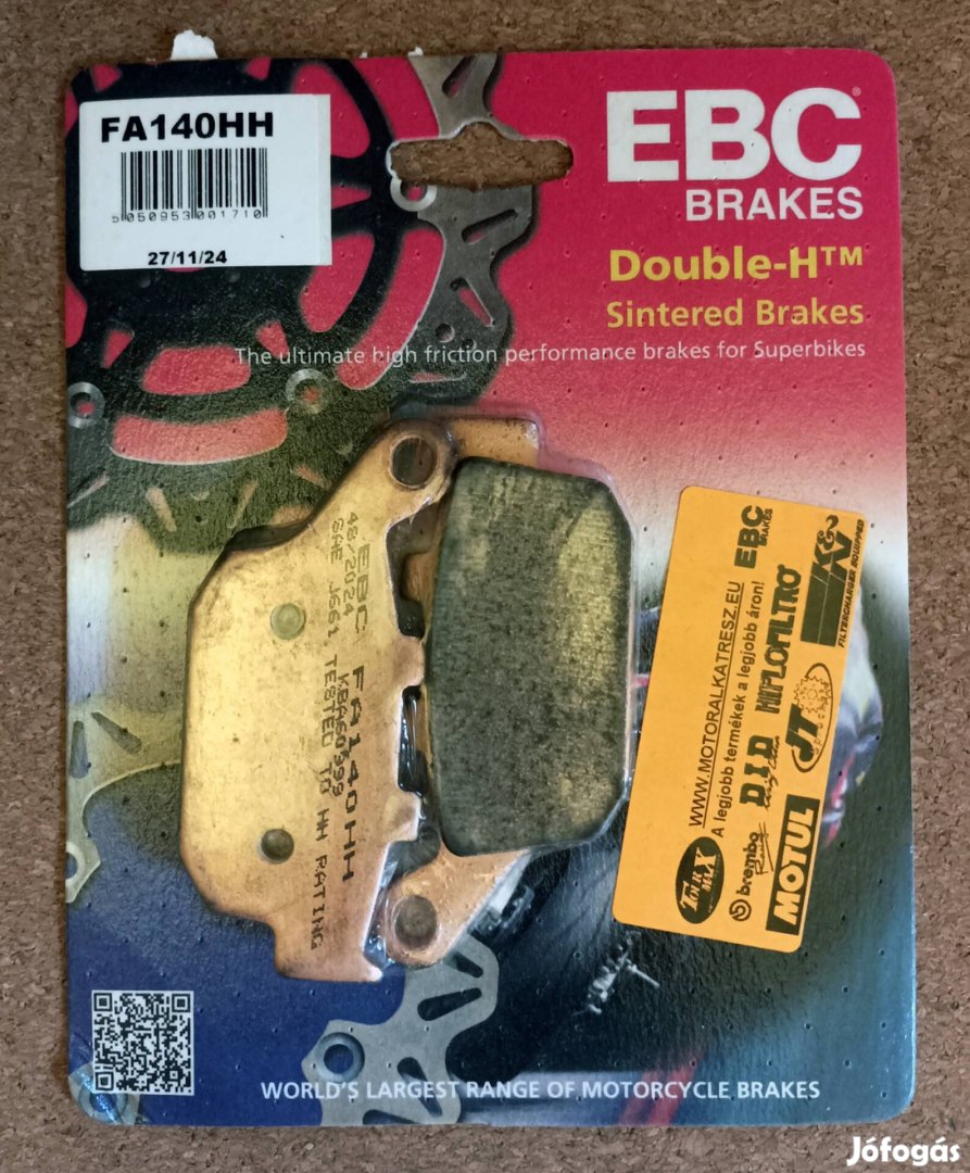 EBC Double-H Sintered fékbetét Fa140HH
