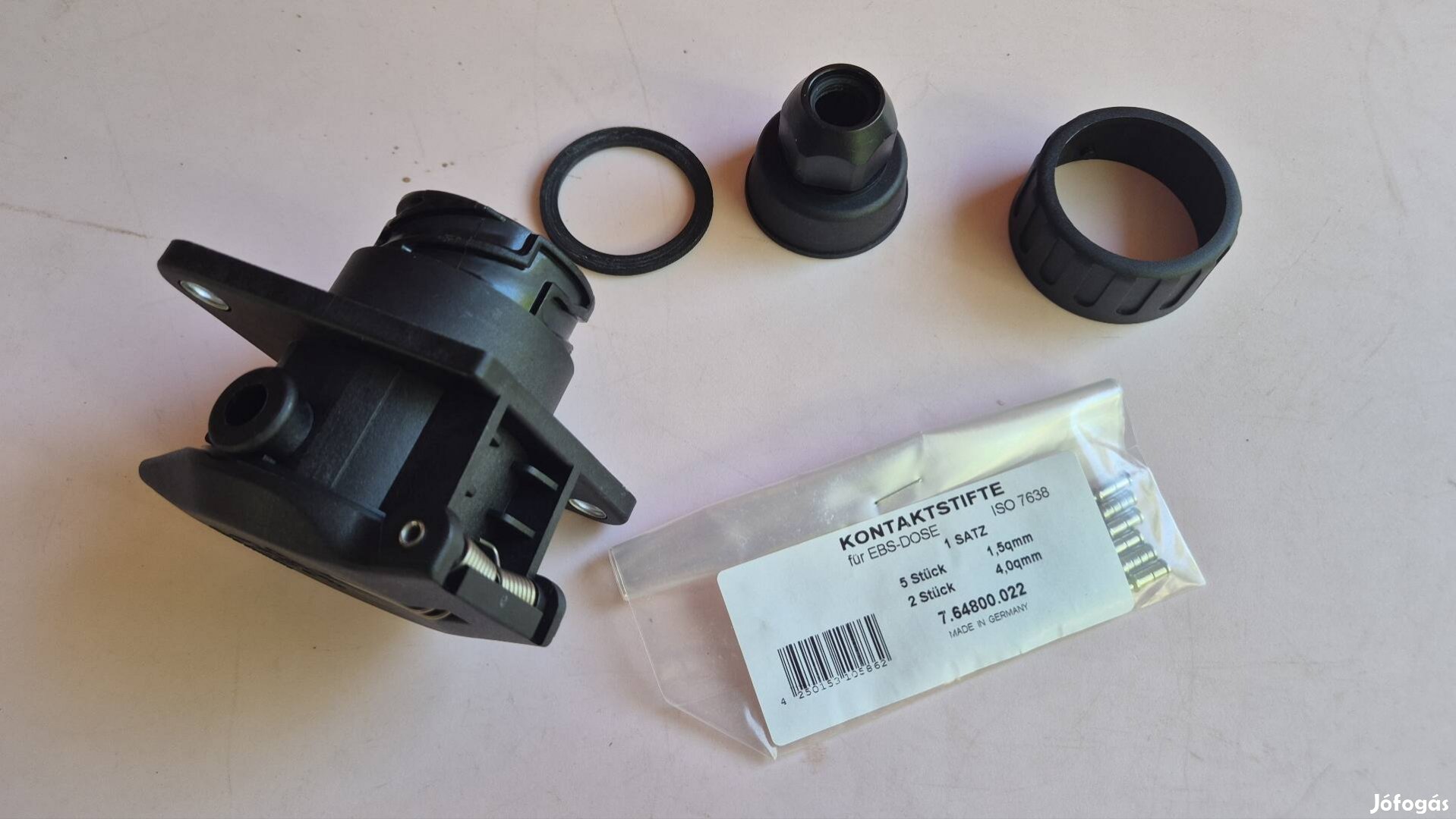 EBS ABS aljzat socket 7P24V ISO 7638