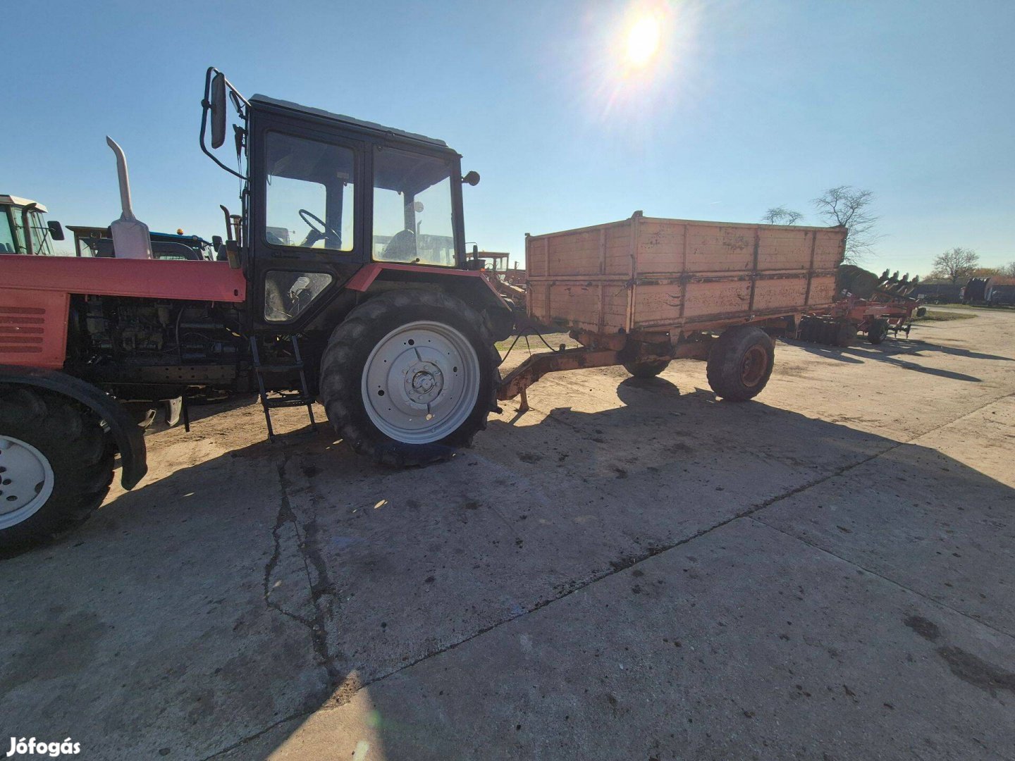 EB 8-as pótkocsi eladó