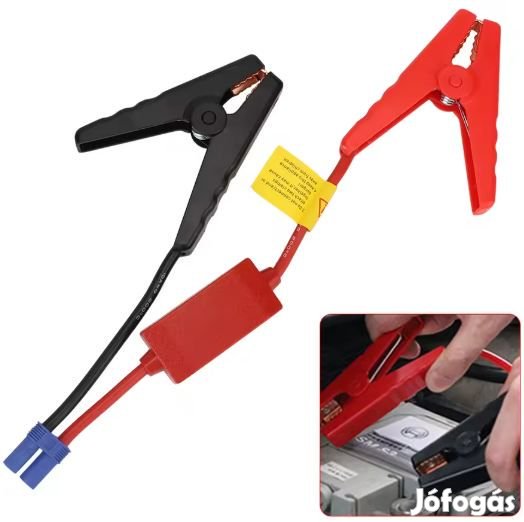 EC5 Csatlakozós Indítókábel Krokodil Csipesszel 6130